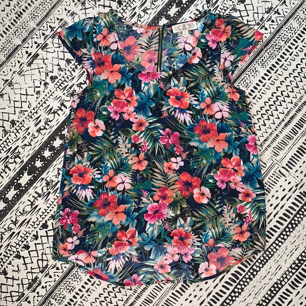 Tropical Floral Top